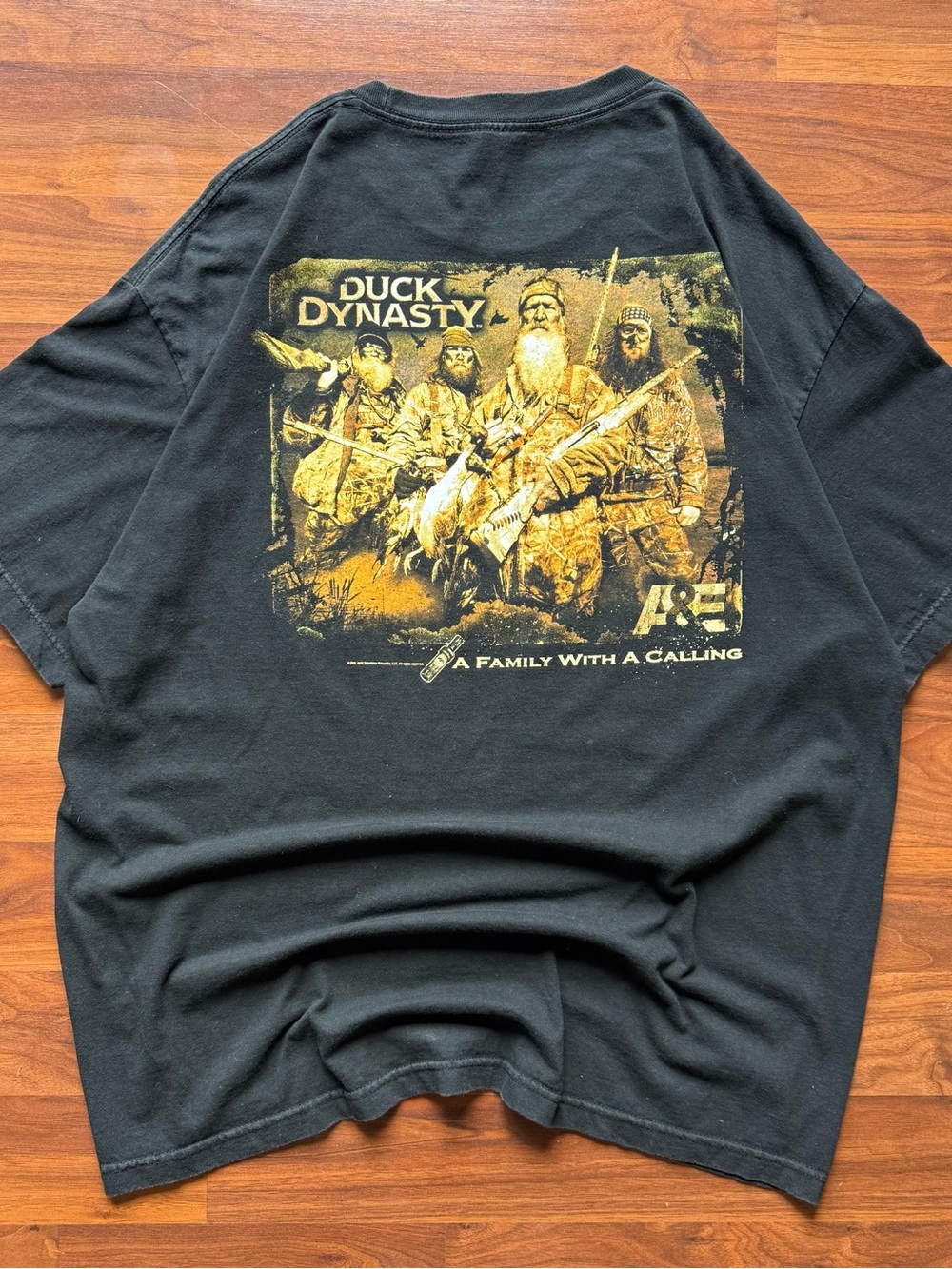Duck Dynasty "A Family With a Calling" t-shirt 2XL black 2013 A&E TV show promo